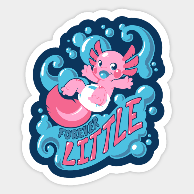 Forever Little Sticker by Bubbles Pamporium